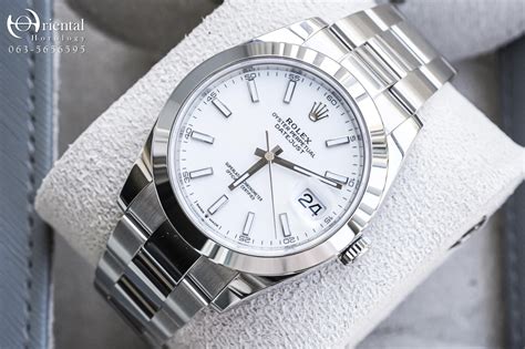 white rolex datejust